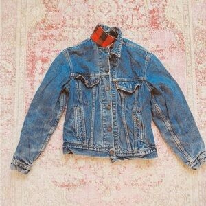 Levi’s, Men’s Vintage Plaid Denim Jacket